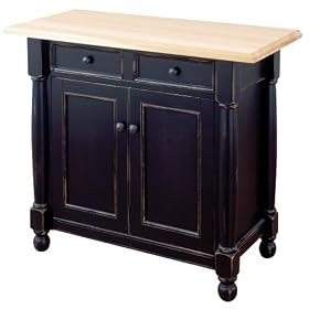 Michael Scott Avalon Kitchen Cart Island With Maple Top kitchen cart island