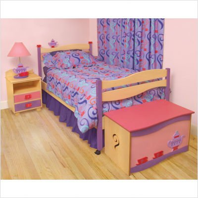 Bundle-52 Little Girl Teaset Bedroom Set (5 Pieces)