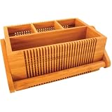 Totally Bamboo Lattice Flatware Caddy