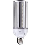 Hyperikon&reg; LED Corn Bulb, Street and Area Lighting, 54-Watt (250-300 Watt Replacement), Large Screw Base (E39), 5000K (Crystal White Glow&reg;), 360&deg; Flood Light, Metal Halide Replacement, UL-Listed