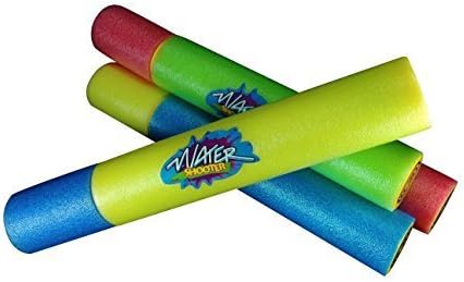 Foam Water Gun Shooter Soaker Blaster Super Cannon (4 Pack) by Elevate Essentials