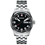 Wenger® Men's 7209 AeroGraph Day Date Swiss Watch