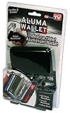 Ontel Products Corp Awblk cd6 Aluma Wallet Black photo