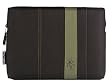 Pakuma ECO Cocoon Black & Green Protective Padded Sleeve for up to 10.2 inch Netbooks and iPad. Made with Recycled Materials