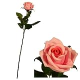 Review i-koncepts Ltd  / Half Open Rose - Lilac - Artificial Flower