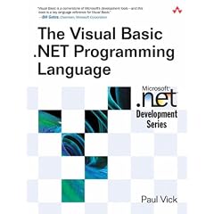 The Visual Basic .NET Programming Language (Microsoft.NET Development)