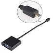 Micro HDMI to VGA Female Video Cable Adapter For All Micro HDMI input to VGA output device Micro HDMI to VGA Female Video Cable Adapter For All Micro HDMI input to VGA output device