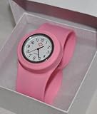 Pink Fancy Slap Watch Teen or Adult Sized