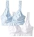 Bali Women's Comfort Revolution Wirefree Bra with Smart Sizes 2-Pack
