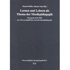 Lernen und Lehren als Thema der Musikp�dagogik