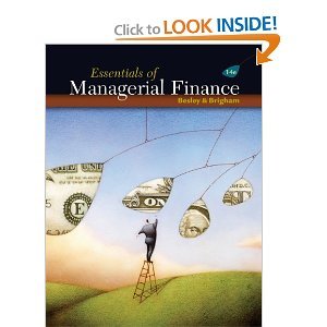 Essentials of Managerial Finance 14th (Forteenth) Edition byEssentials of Managerial Finance