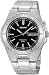 Seiko Stainless Steel Kinetic Watch Black Dial SMY091 Watch Image