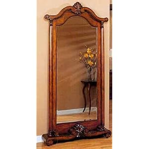 Mirror In Rubbed Brown Finish