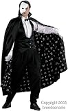 Men's Phantom Opera Cape Costume (Sz:Medium 40-42)