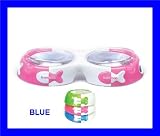 BLUE - Feed & Toss Cat Diners
