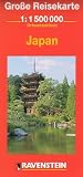Japan Road Map with Separate Index 1:1,500,000 (International Road Map Series)