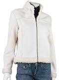 Brandon Thomas Women's Zip Front Faux Shearling Jacket
