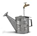 Galvanized Watering Can Fountain