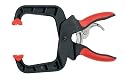 Bessey XCRU5 Deep Reach Ratcheting Spring Clamp 4_Inch capacity, 4-Inch Throat Depth