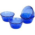 Pyrex Prepware 4-Piece Dessert Dish Set, Cobalt