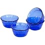 Pyrex Prepware 4-Piece Dessert Dish Set, Cobalt