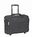 Solo Leather Rolling Laptop Case (Black)