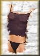 y2 Elegant n Unique - Floral Lace Pattern Cami Top and G-String One Size