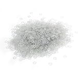 uxcell 断熱 ワッシャー クリア ナイロン 平らな ガスケット M2 スクリューのため 1600個