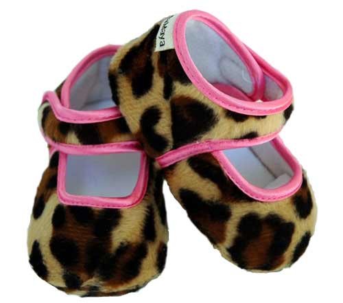 41R5X%2B36V%2BL Baby Bella Maya Lollipop Leopard Designer Baby Booties (6 12 Months) Reviews