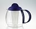 Jenaer Glas Krug mit Sieb - 1,2 l blau