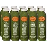 Brigitte's Naturally Kale Power 5-Day Cleanse, Tropical Fruit and Kale Protein Green Smoothies, 10 Count (+Protein Flavor)