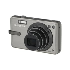 Samsung IT100 Digital Camera - Silver (12MP, 5x Optical Zoom) 3.0 inch LCD
