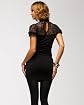 Lace Bodice Dress Product Image