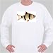 Sweatshirt with "tiger fish", tigerbarb, aquarium, animal