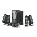 Logitech X-530 PC Multimedia Home Theatre Speaker System - 70 Watt (Total) (5.1)