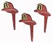 Fireman Hat Cupcake Picks - 12ct