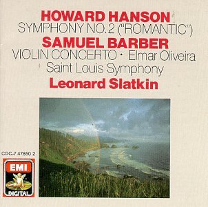 CD-Charts  Music : Howard Hanson: Symphony No. 2; Samuel Barber: Violin Concerto