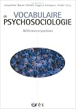 Vocabulaire de psychosociologie : R�f�rences et positions