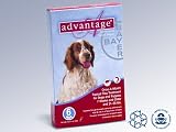 Single Dose Advantage Flea Control for Dogs 21 to 55 Pounds USA / EPA