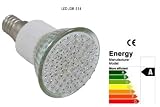 Produkt-Bild: JDR E14 60 LED wei&szlig; energiesparend Leuchtmittel Lampe Licht Leuchte Birne