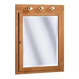 Coastal Collection STLC-2432 Salerno Series Maple with Cider Finish Medium Lighted Medicine Cabinet, 24-Inch