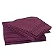 Honeymoon 1800T Brushed Microfiber 4PC Bedding Sheet Set, Sheet & Pillowcase Sets - Queen, Purple Eggplant