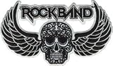 The Rock Band Skull & Wings Music Band Patch