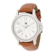 Tommy Hilfiger Women's 1780992 Fashion Quartz Movement Silver Dial with Crystals Watch