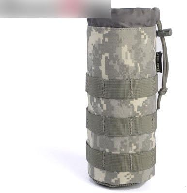 Water Bottle Pouch 6 Colors Militray Tactical Molle 1000D Water Bottle Pouch Bag for Hiking Travel Pouch Molle (ACU)