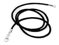 New BLACK Silk Cord Chain (16