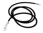 New BLACK Silk Cord Chain (16