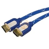 Search : INSTEN Premium HDMI M/M Cable 1.3b, 50 FT - Mesh Blue