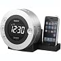 Sony ICFCD3iP CD Clock Radio for iPod and iPhone (Silver)