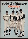 1966 Baltimore Orioles Yearbook EXMT - MLB Programs and Yearbooks